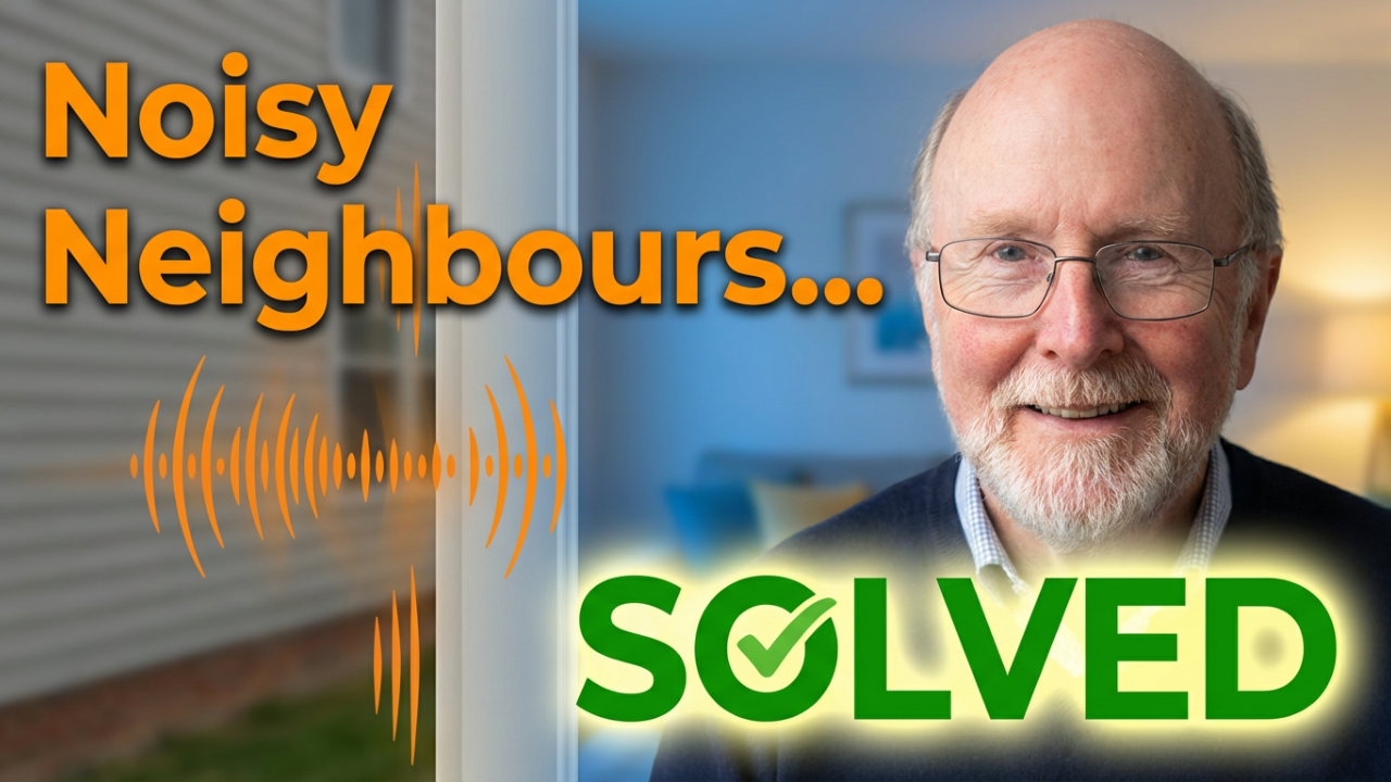 Please click on Hector to find out how Noisy Neighbour Soundproofing restored peace and quiet back into his life